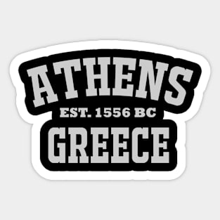 Athens Greece Sticker